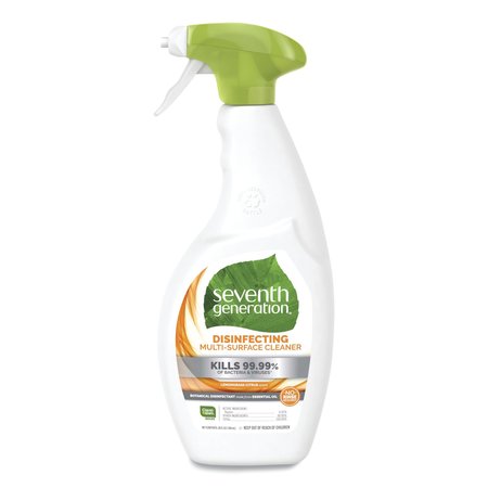 Seventh Generation Cleaners & Detergents, Spray Bottle, Lemongrass Citrus 22810